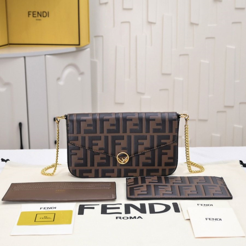 F**di satchel bags